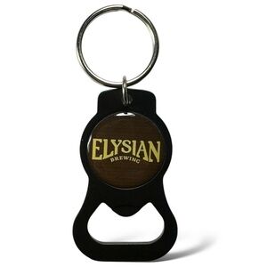 Elysian Brewing‎ Black Keychain Bottle Opener Metal Collectible Unisex Men Women